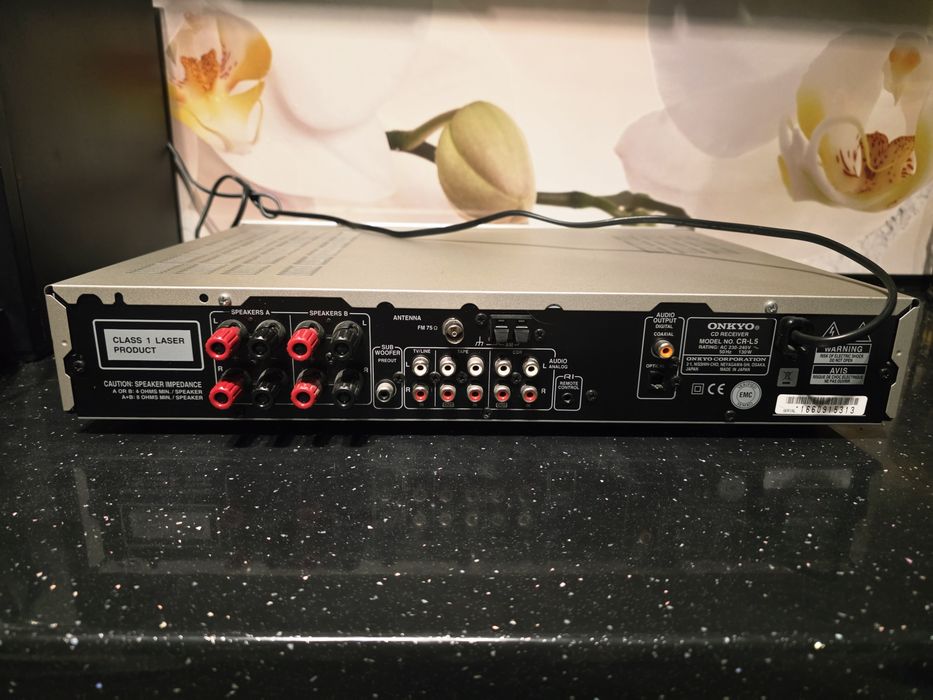 Onkyo CR-L5 – wzmacniacz Tuner CD Slim | High-End Design | Sprawny | RDS