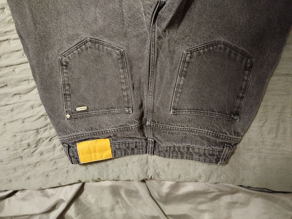 Spodnie jeansowe REVIEW rozmiar W34 stan bardzo dobry BAGGY