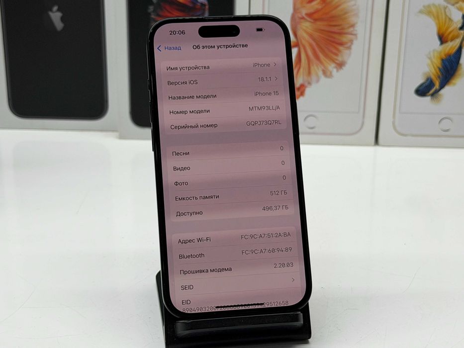 МАГАЗИН iPhone 15 512gb Black Neverlock ГАРАНТИЯ/Trade-In/Oбмeн