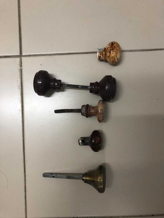 Puxadores de portas interiores  antigos