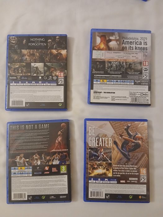 Vendo jogos para PS4