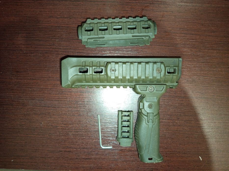 Цівка і ствольна накладка