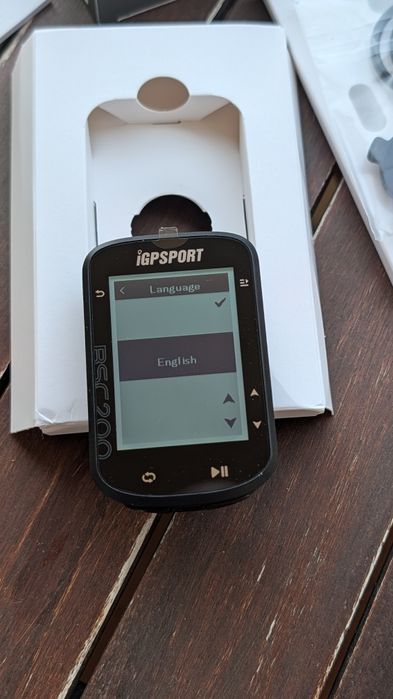 GPS ciclismo estrada BTT gravel IGPsport bsc200