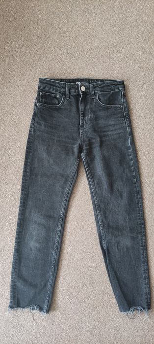 Джинси чорні  ZARA підліткові на дівчинку