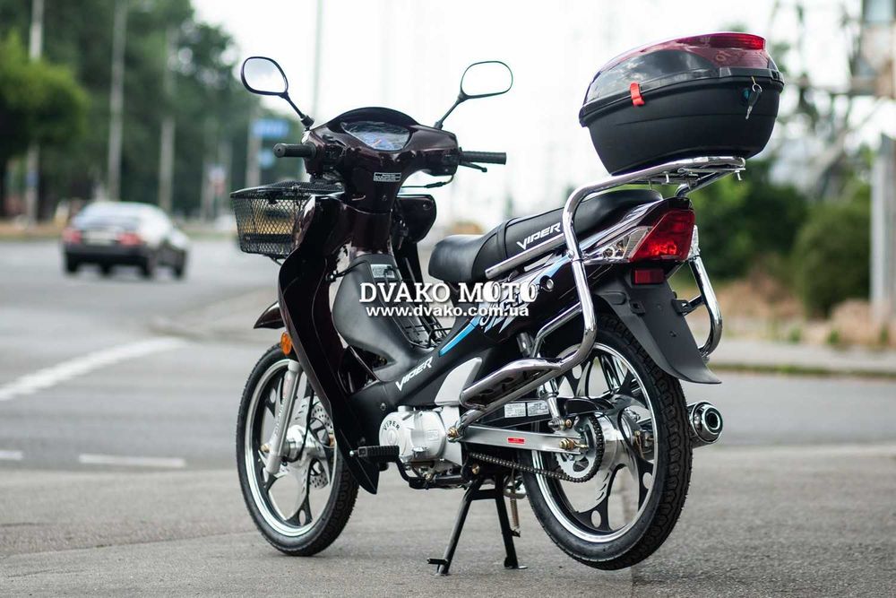 Новый Скутер / мопед Вайпер Актив 125 cc КРЕДИТ, Гарантия(МОТОСАЛОН) !
