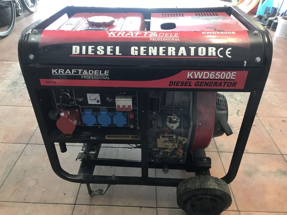 Agregat prądotwórczy 3 fazowy 6 KW 230V 380v diesel ON yanmar pramac