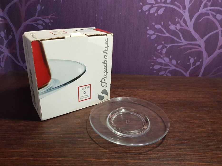 Тарілка чайна Pasabahce набір (блюдце) Пашабахче