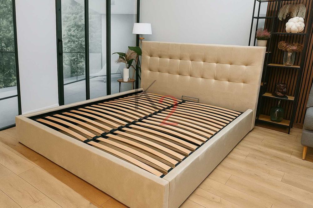 ŁÓŻKO tapicerowane DO SYPIALNI, 140X200, 160X200, 180X200, 200X200