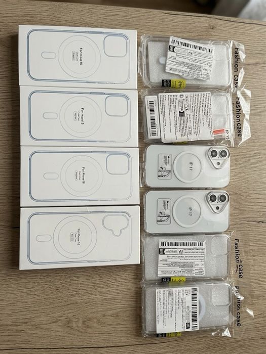 Прозорий чохол Clear Case з MagSafe для iPhone (Новий) Продаю нові якісні прозорі чохли Clear Case з підтримкою MagSafe для iPhone.