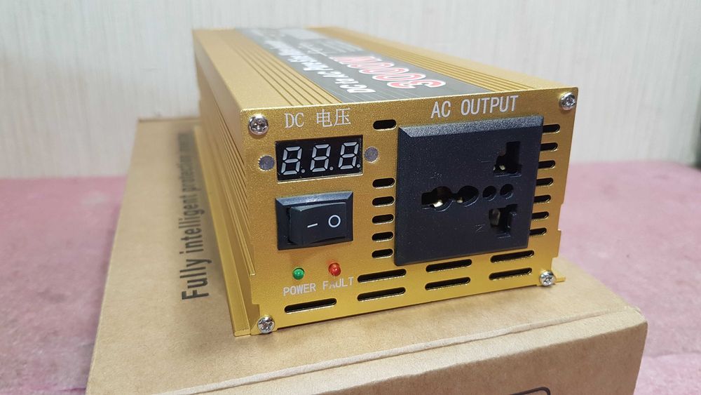 Інвертор 12 Вольт 3000 Вт чистый синус