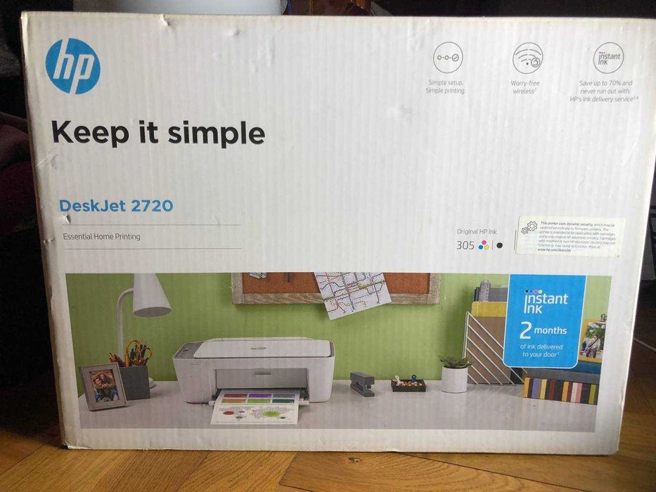 Багатофункціональний принтер HP DeskJet 2720 All-in-One (3XV18B)