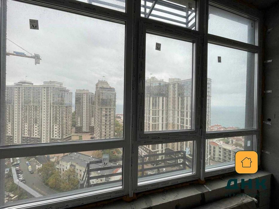 !! С ВИДОМ НА МОРЕ. 1 комнатная квартира 45 м2. ЖК Атмосфера !!