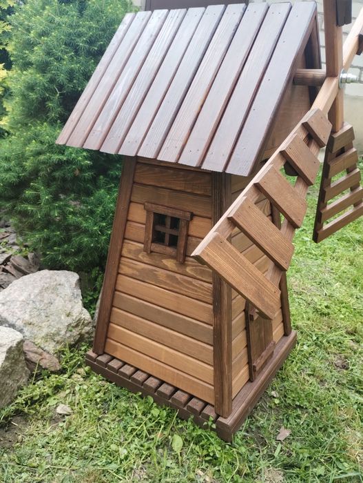 Мельница садовая.Млин садовий.мельница декоративная