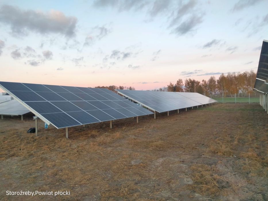 Sprzedam 2 pracujące Farmy PV Staroźreby +Siedliska 1,3MW do rozbudowy