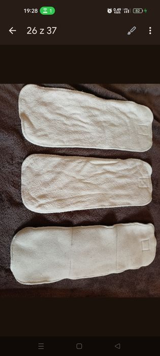 Wkłady pieluchy wielorazowe