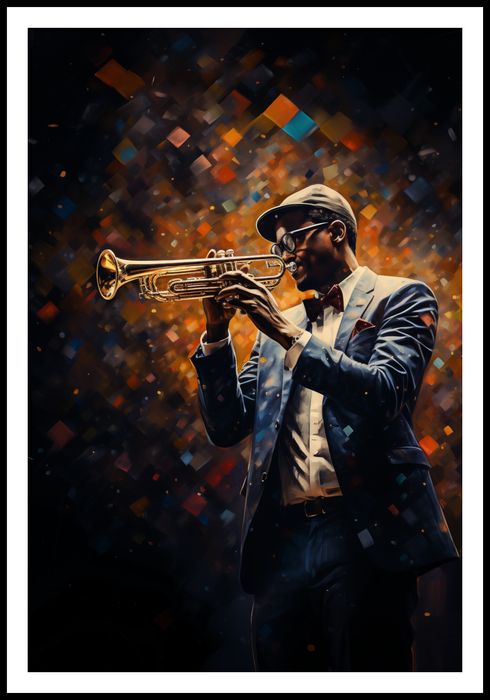 Plakat 61x90,5cm Symfonia na Trąbce