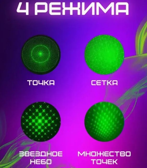 Мощный лазер указка 303 зеленый GREEN