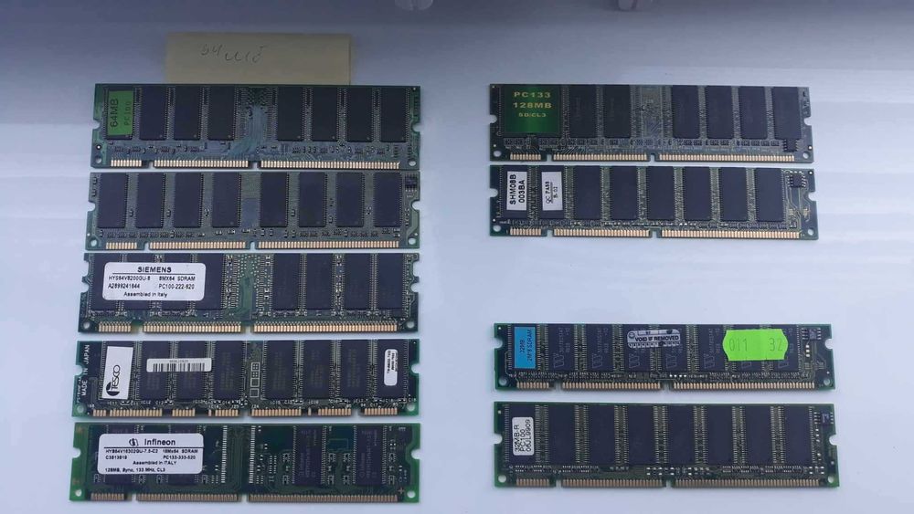 Мережеві карти PCI / sdram, simm 72-pin, озу