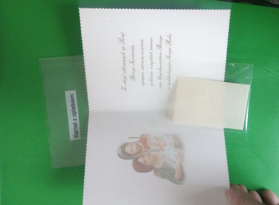 Pocztówki z lat PRL z kolędą.