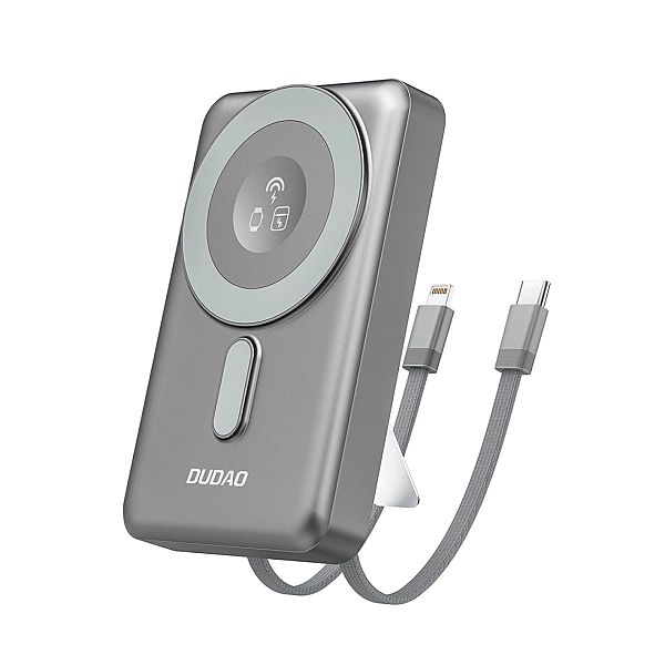 Powerbank Dudao K29/10000mAh PD 20W z MagSafe z metalową obudową, pods