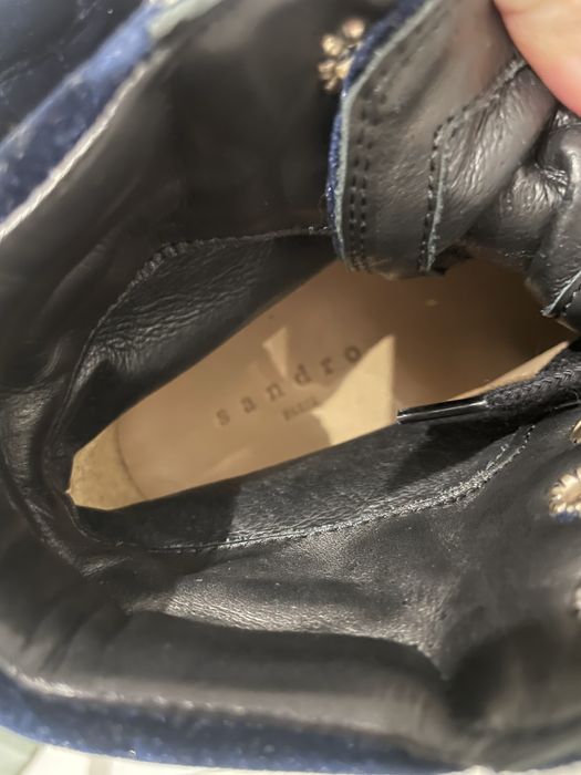 Sandro nowe oryginalne botki trapery 36