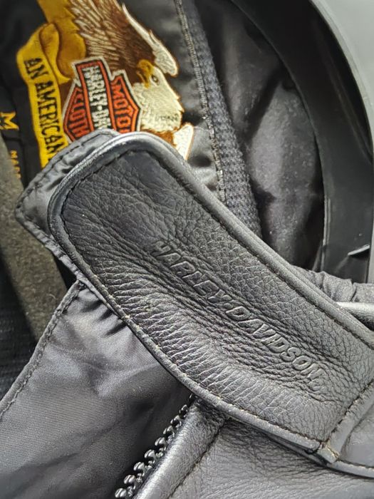 Oryginalna  Kurtka Leather Jacket Harley Davidson Size M jaknowa