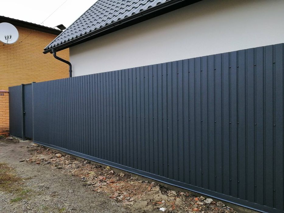 Установка парканів та виготовлення металоконструкцій