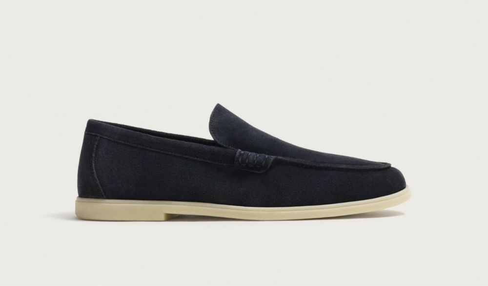 Шкіряні лофери Zara