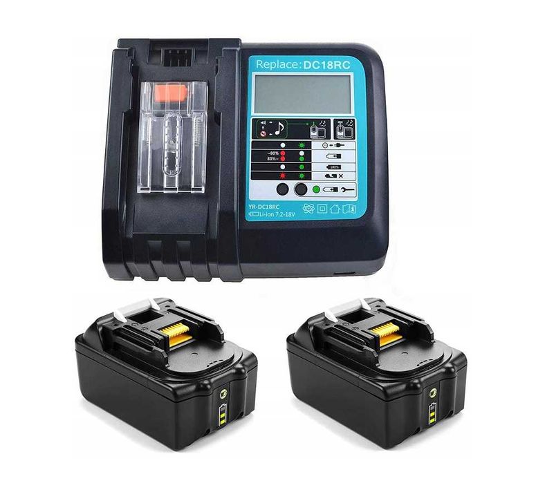 Ładowarka do akumulatorów MAKITA zamiennik 2 x bateria 5Ah Starogard ...