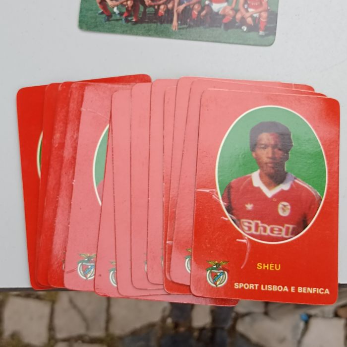 Conjunto de Calendários do SLB do ano de 1986