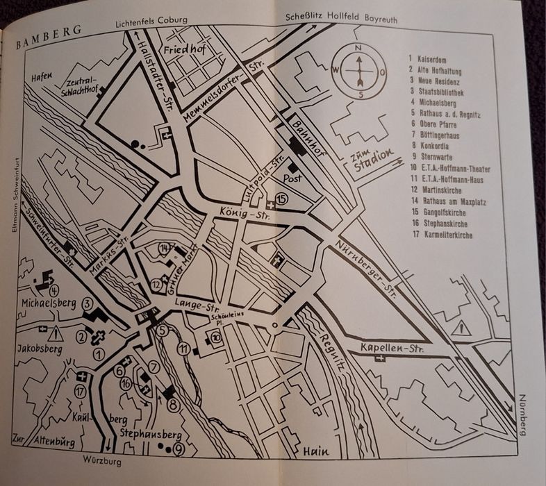 Beautés de Bamberg 1970 fotografias preto e branco Alemanha