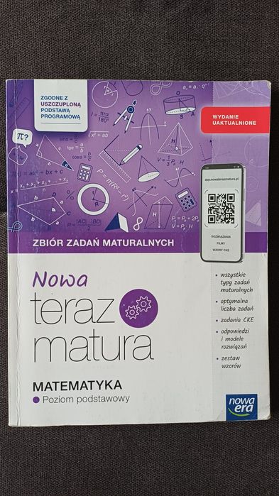 Nowa teraz matura - zbiór zadań maturalnych - matematyka poziom podstawowy