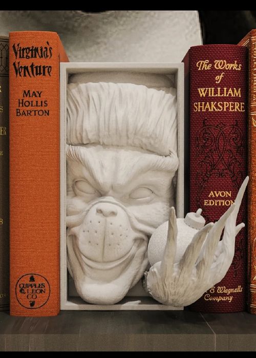 Book Nook „Grinch”