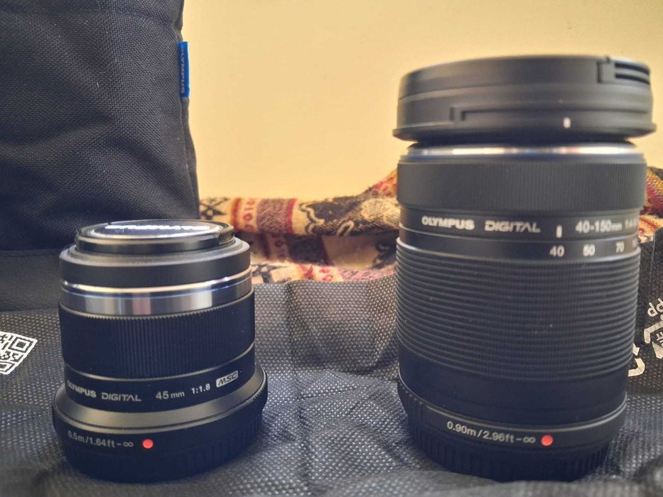 Olympus OM-D E-M10 Mark II + Objetivas