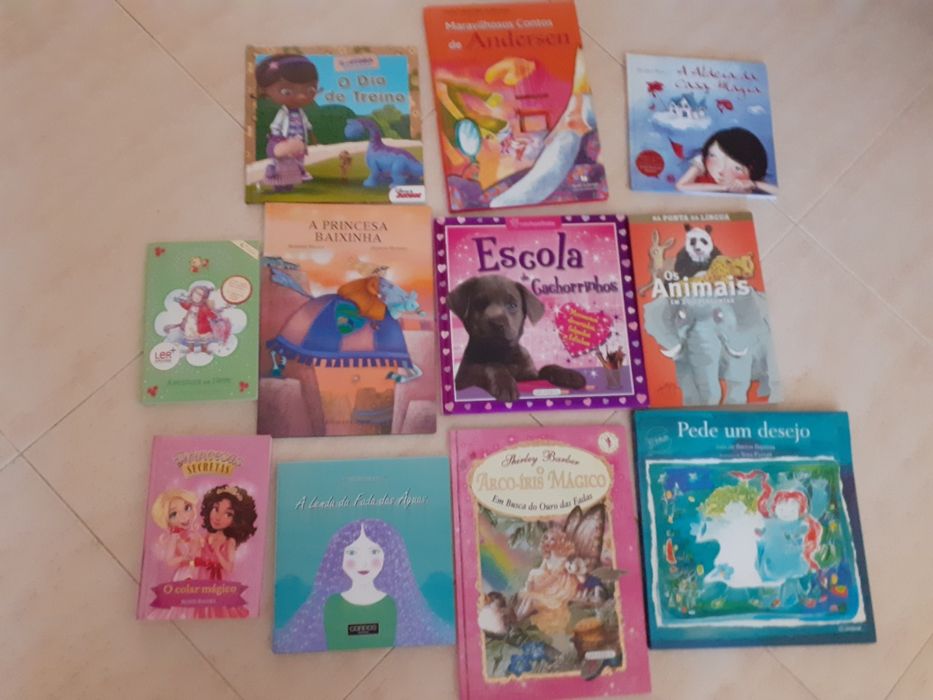 Livros infantis diversos títulos
