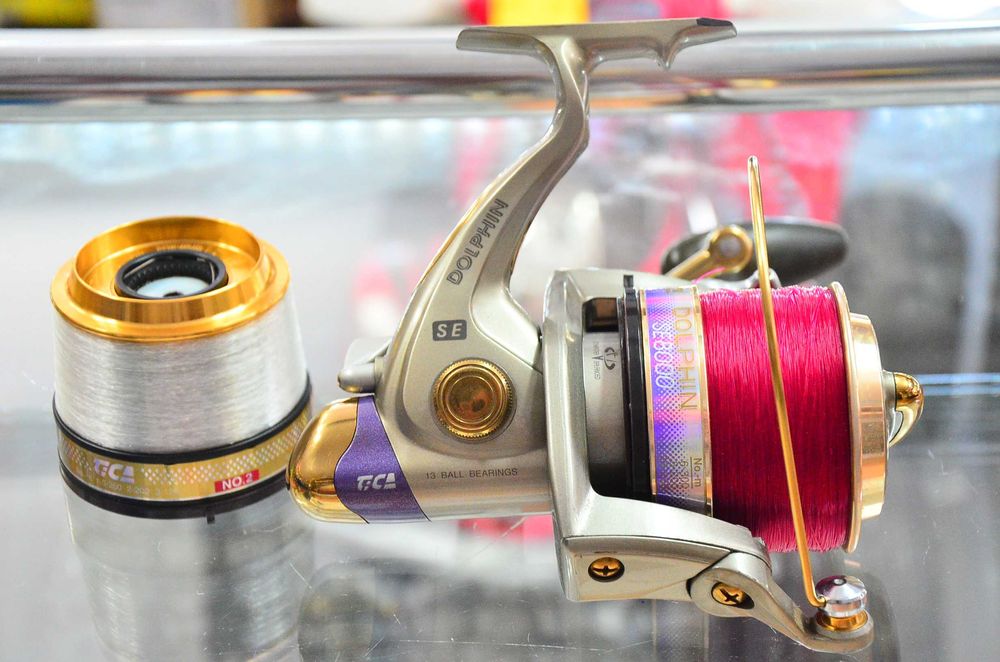 Kołowrotek TICA Dolphin SE8000 szpula zap. jak Nowy Komis Madej Tarnów
