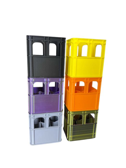 Pojemnik, organizer, skrzynka na baterie, akumulatorki 18650 na 6 szt