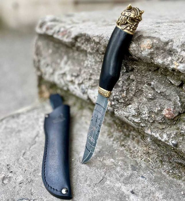 Ніж мисливський на подарунок ВІКІНГ KN1 Охотничий нож на подарок