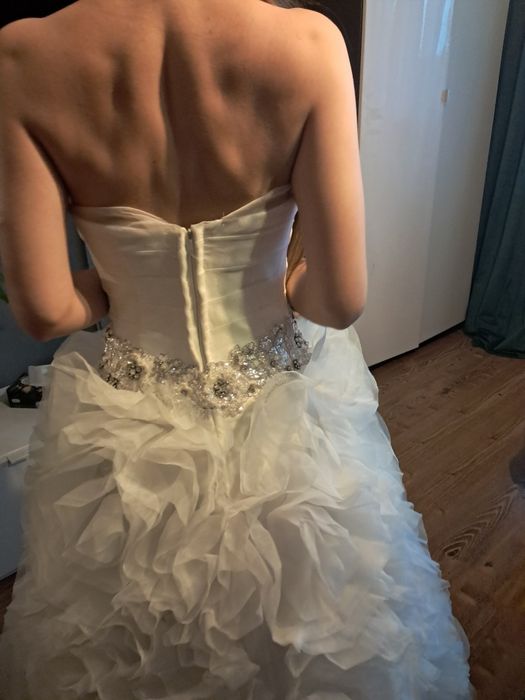 Sprzedam suknia ślubna xs na s