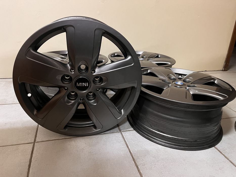 Jantes 16” 5x112 originais BMW série 1 Mini Cooper F55 Vw caddy golf seat audi a3
