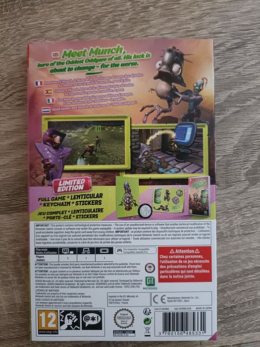 Oddworld Munch's oddysse limited edition