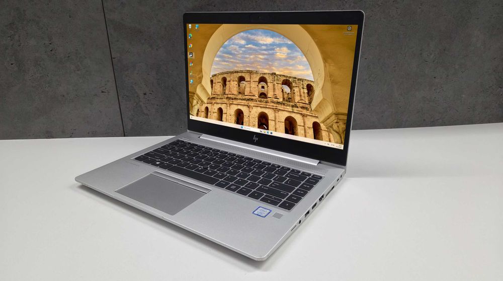 MOCNY HP EliteBook 840 G5 i7 8550U Ram 8GB Dysk 256SSD FHD Modem WWAN 4G SIM Windows 11 gwarancja Laptop do Pracy Nauki warsztatu biznesowy na studia