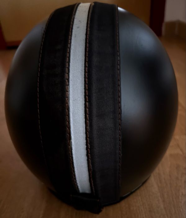 Capacete cms carbon estilo vintage