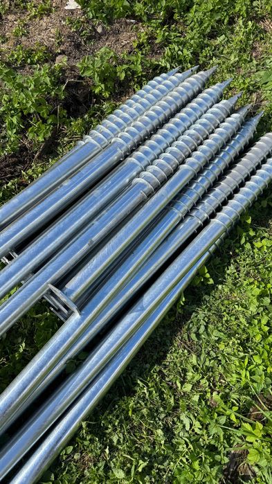 РОЗПРОДАЖ! Палі гвинтові геошурупи Для альтанки лазні сонячних панелей