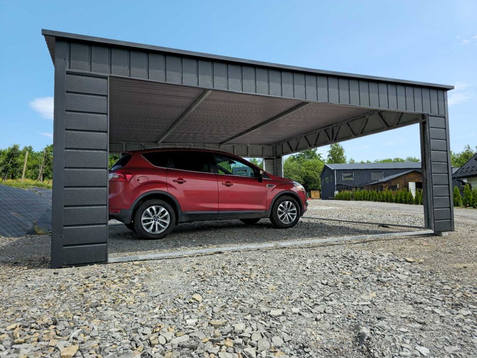 Nowoczesna Wiata Samochodowa CARPORT