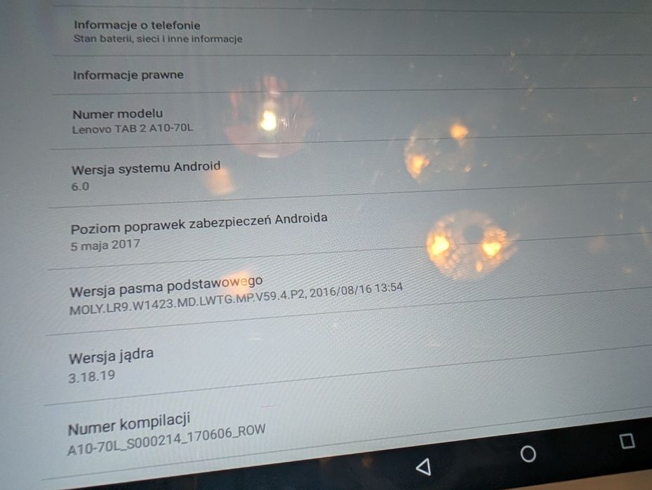 Tablet Lenovo Tab2      LTE