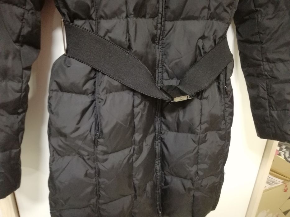 Kurtka płaszcz puchowy Zara 36