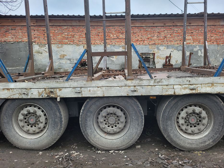 Продам причіп-лісовоз VAN HOOL
