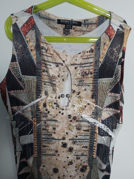 Sukienka USA boho chic r S M wesele impreza komunia