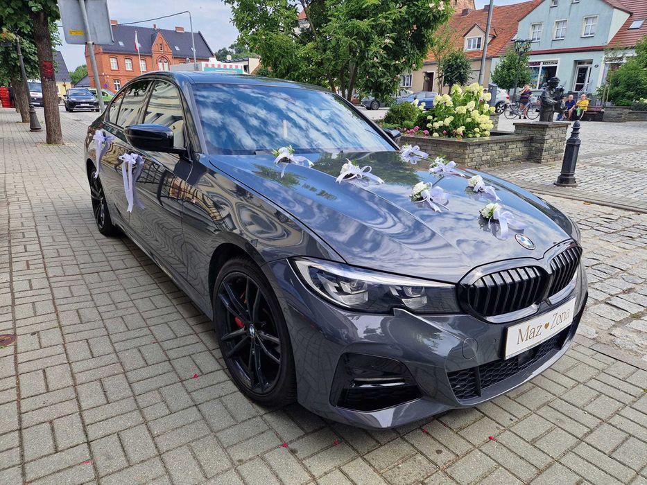 Auto do ślubu/wesela Piękne BMW 330e Msport
